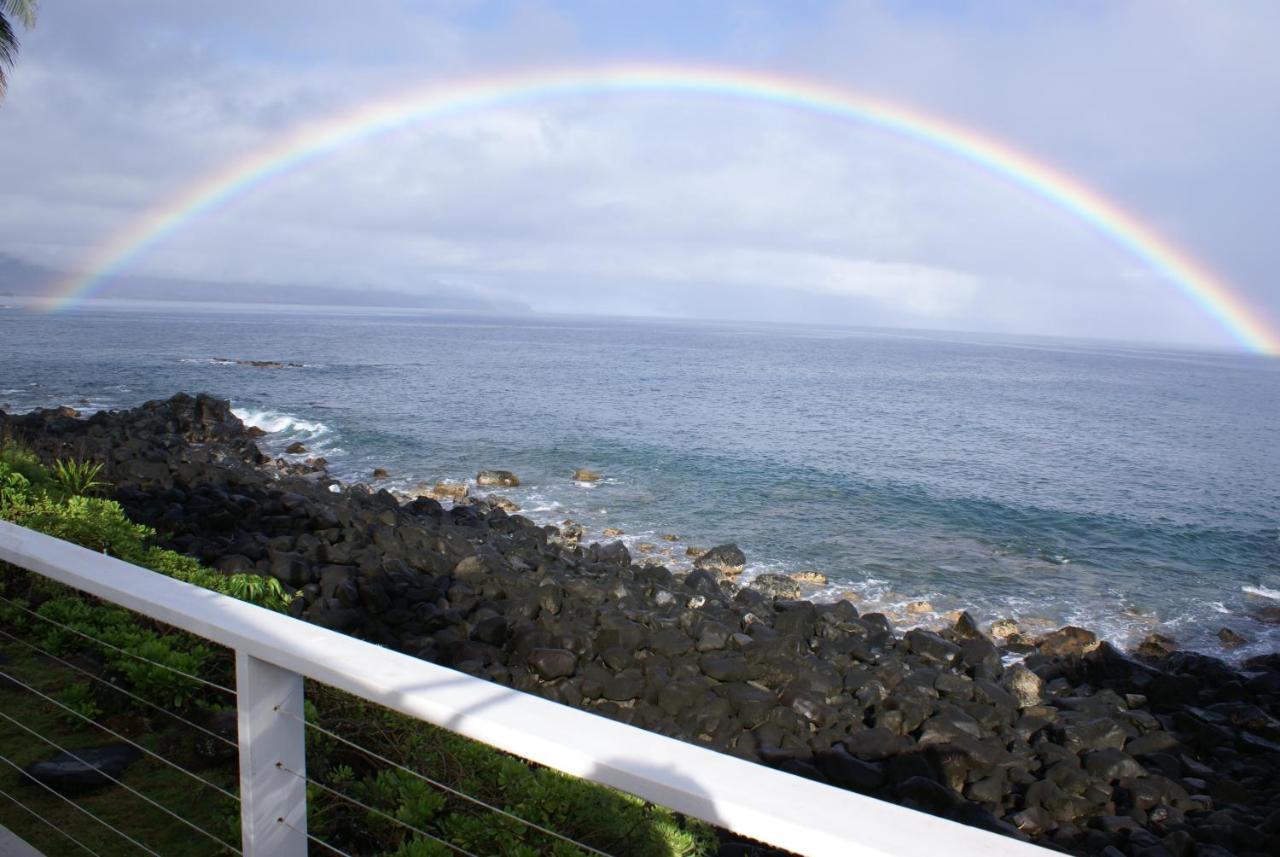 Villa Waimea Bay Shoreline House Haleiwa Exterior foto