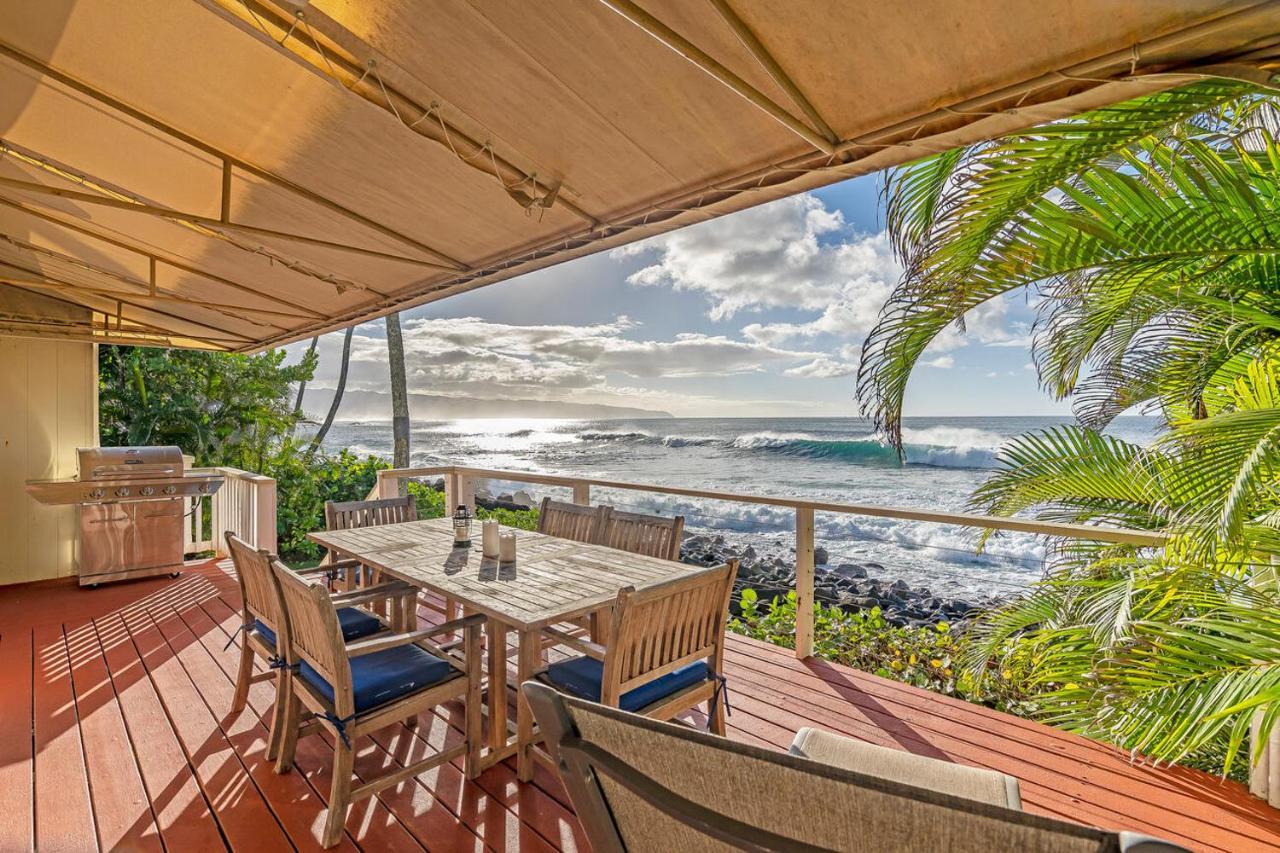 Villa Waimea Bay Shoreline House Haleiwa Exterior foto